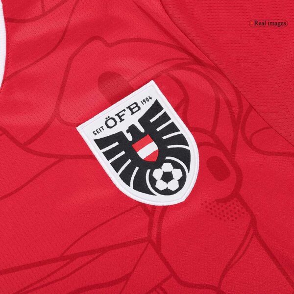 Alaba #8 Austria Home Jersey Euro 2024 - Image 6