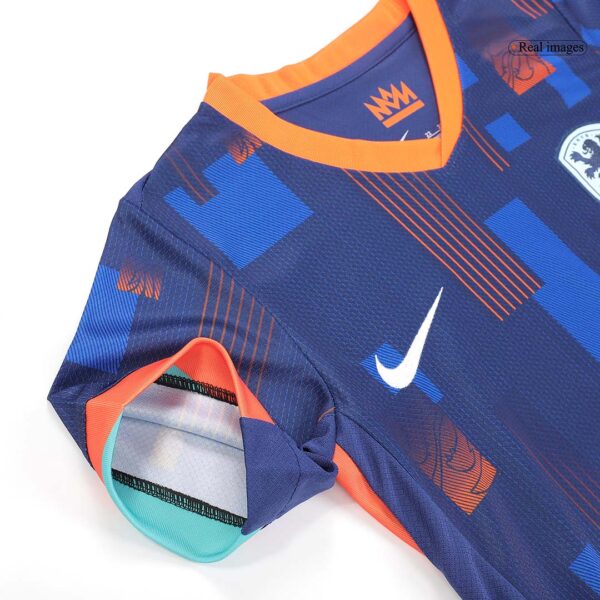 Kids Netherlands Away Jersey Kit Euro 2024 - Image 3