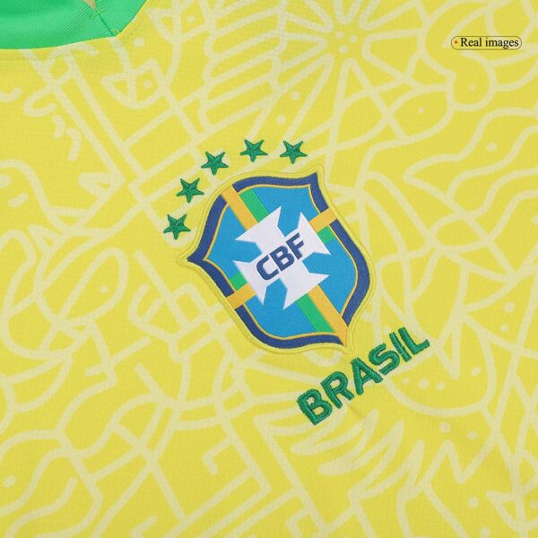 [Super Replica] Brazil Home Kit (Jersey+Shorts) Copa America 2024 - Image 7