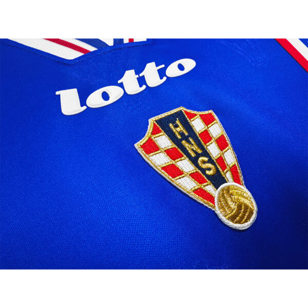 Retro Croatia Away Jersey World Cup 1998 - Image 6