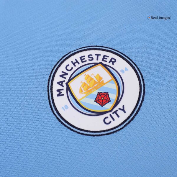 Manchester City Home Long Sleeve Jersey 2024/25 - Image 8