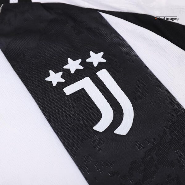 Juventus Home Save ?Children Sponsor Match Jersey 2024/25 - Image 6