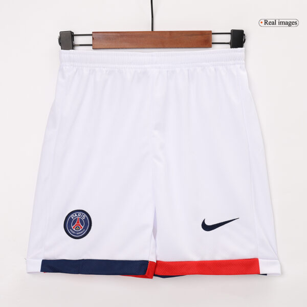 KVARATSKHELIA #7 Kids PSG Away Jersey Kit 2024/25 - Image 6