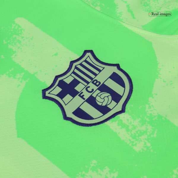 [Super Replica] Barcelona Third Spotify Logo Without Text Full Kit 2024/25 - Image 8