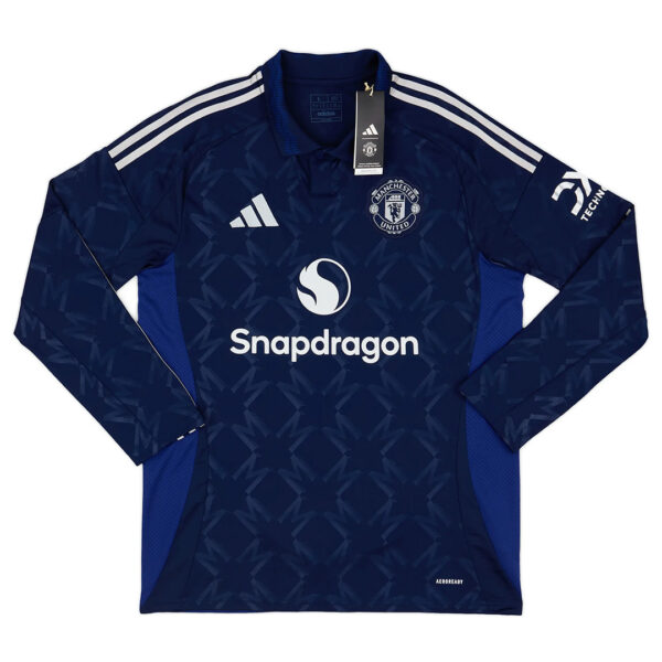 Manchester United Away Long Sleeve Jersey 2024/25 - Image 3