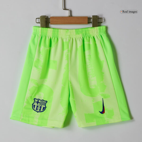 Kids Barcelona Third Spotify Logo Without Text Jersey Kit 2024/25 - Image 6