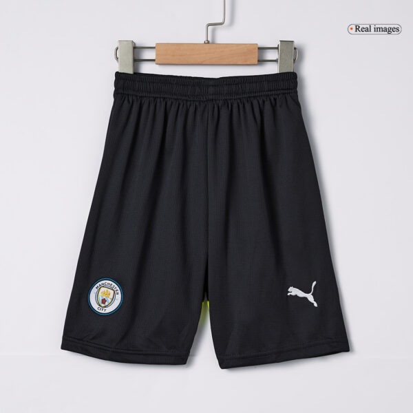 Kids Manchester City Away Full Kit(Jersey+Shorts+Socks) 2024/25 - Image 5