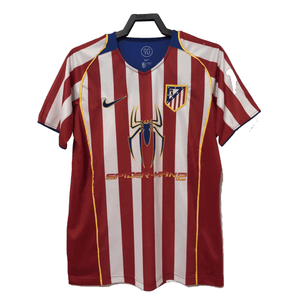 Retro Atletico Madrid Home Jersey 2004/05 - Image 2