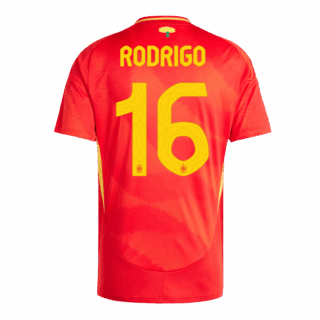 [Supre Replica] RODRIGO #16 Spain Home Jersey Euro 2024