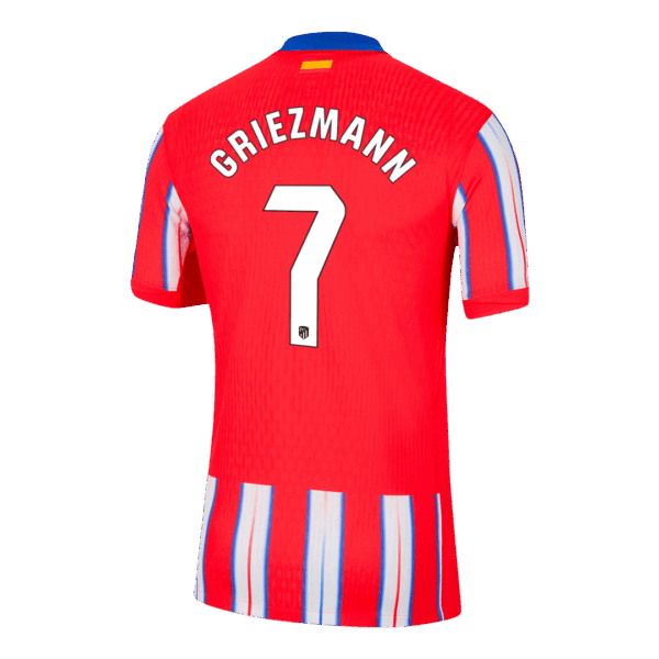 GRIEZMANN #7 Atletico Madrid Home Jersey Player Version 2024/25 - Image 3