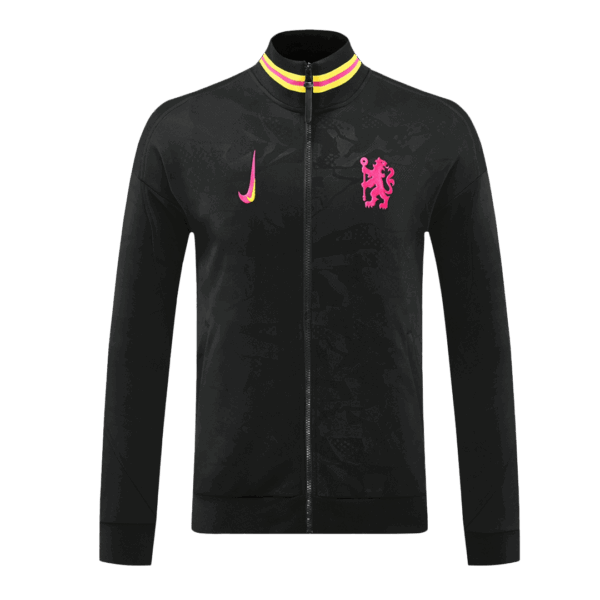Chelsea Full Zipper Training Jacket Black 2024/25