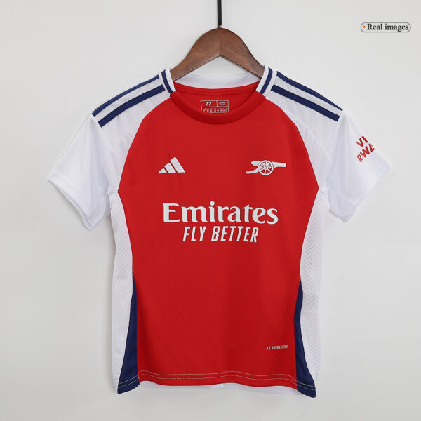 Kids Arsenal Home Full Jersey Kit 2024/25 - Image 4