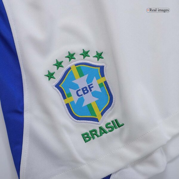 Brazil Soccer Shorts Away World Cup 2022 - Image 7