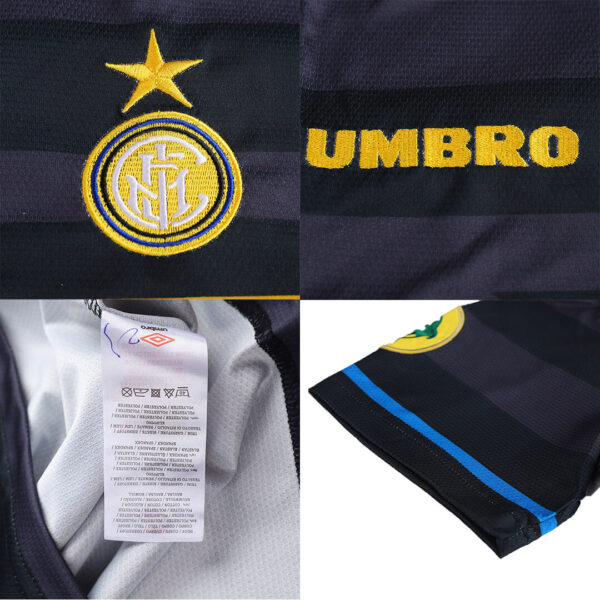 Ronaldo #10 Retro Inter Milan UEFA Cup Away Jersey 1997/98 - Image 7