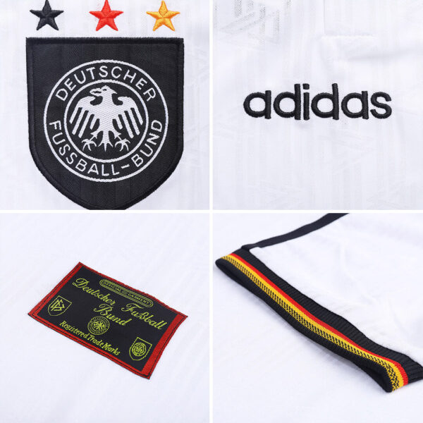 KLINSMANN #18 Retro Germany Home Jersey Euro Cup 1996 - Image 13