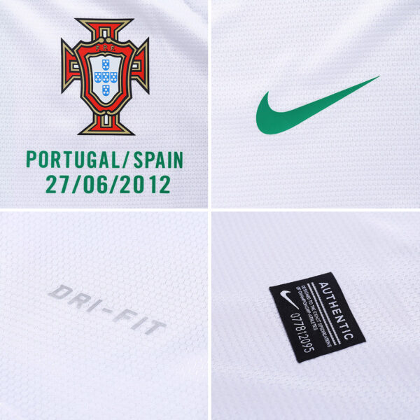 Portugal Ronaldo #7 Retro Jersey Away Euro Cup 2012 - Image 11