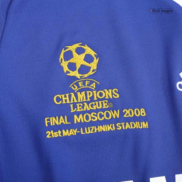 Retro Chelsea UCL Final Home Jersey 2008 - Image 7