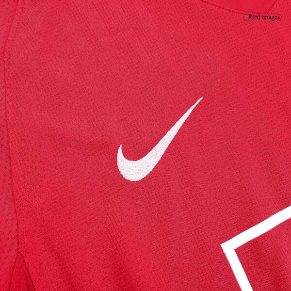 Manchester United RONALDO #7 Retro Jersey Long Sleeve 2007/08 - Image 7