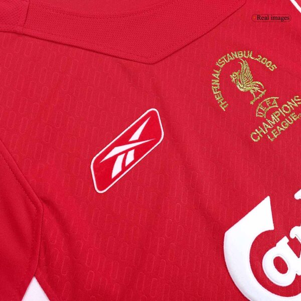 Retro Liverpool UCL Final Home Jersey 2005 - Image 7