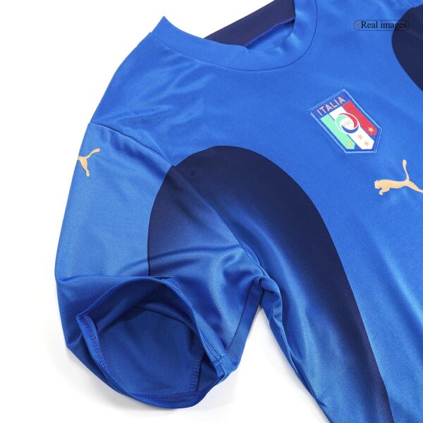 Italy Retro Jersey Home World Cup 2006 - Image 8