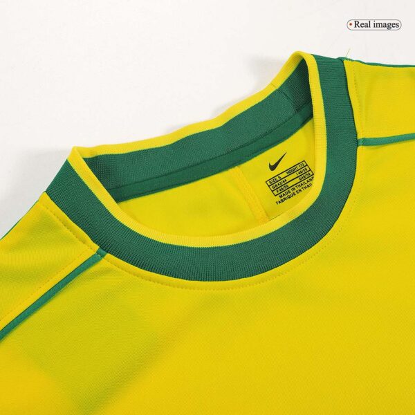 Retro Brazil Home Jersey World Cup 1998 - Image 7