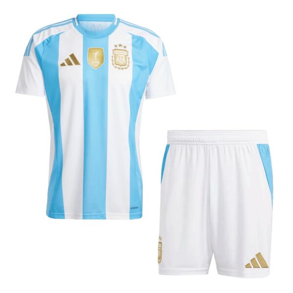 [Super Replica] Argentina Home Whole Kit Copa America 2024 - Image 2