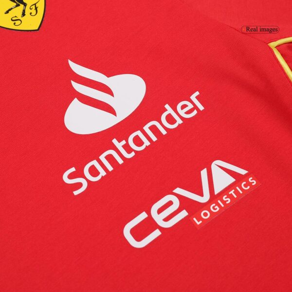 Scuderia Ferrari F1 Racing Team Charles Leclerc Driver T-Shirt 2024 - Image 8