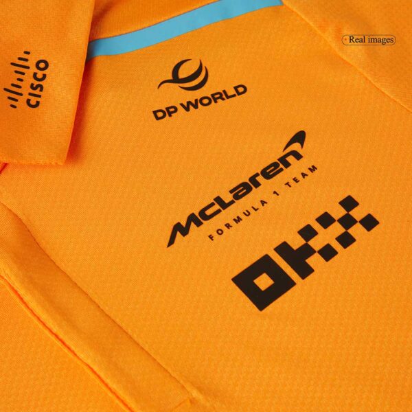McLaren F1 Racing Team Polo Orange 2024 - Image 8