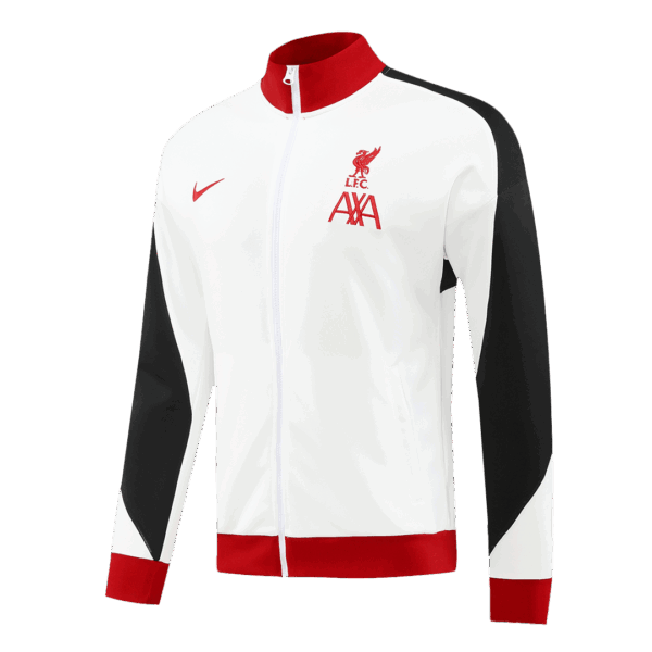 Liverpool Anthem Jacket White 2024/25 - Image 5