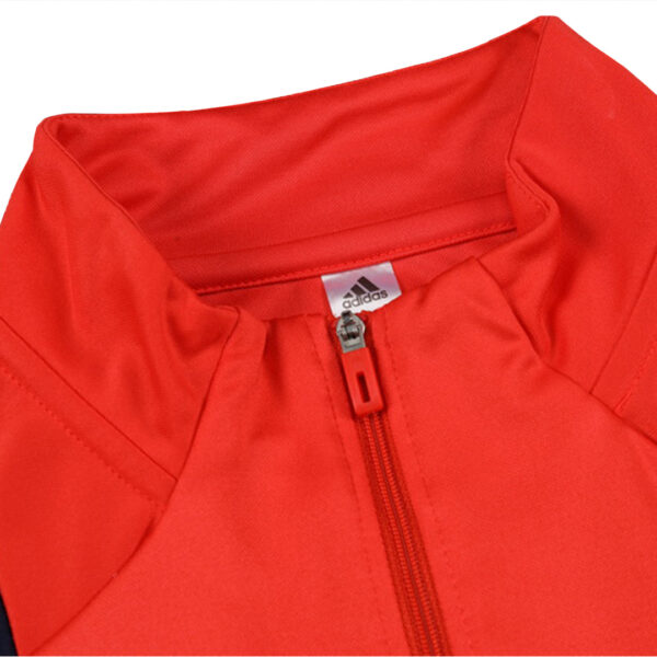 Kids Manchester United 1/2 Zipper Sweat Kit(Top+Pants) Red 2024/25 - Image 5