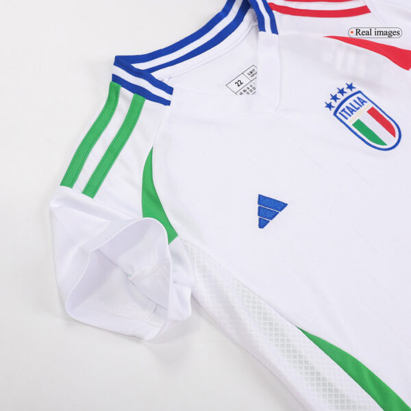 Kids Italy Away Full Jersey Kit Euro 2024 - Image 10