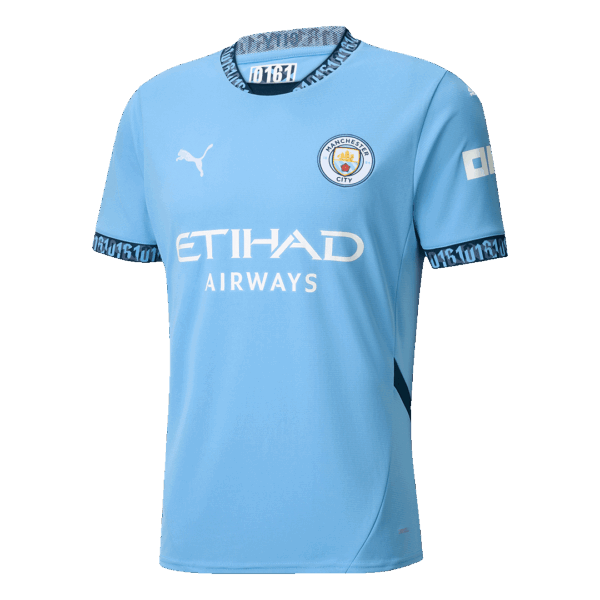 [Super Replica] RODRIGO #16 Manchester City Home Jersey 2024/25 - UCL Font - Image 2