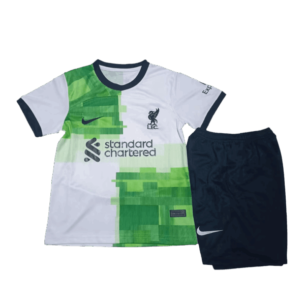 Kids Liverpool Away Jersey Kit 2023/24 - Image 14