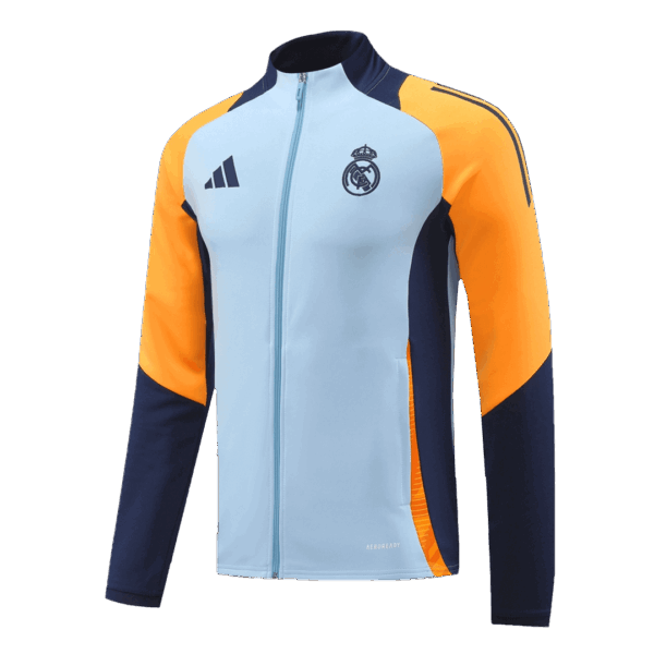 Kids Real Madrid Training Kit (Jacket+Pants) 2024/25 - Image 3