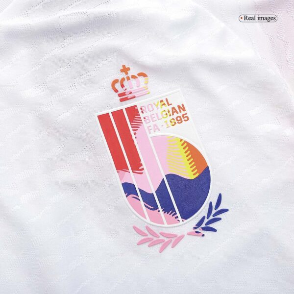 Belgium Soccer Jersey Away Player Version World Cup 2022 - Image 8