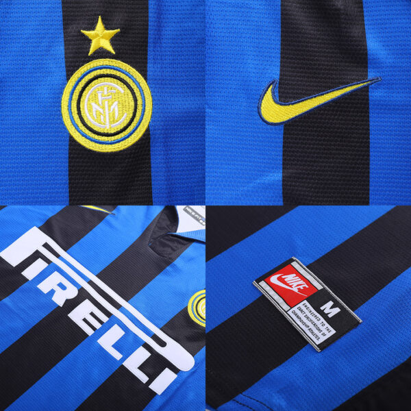 BAGGIO #10 Retro Inter Milan Home Jersey 1998/99 - Image 4