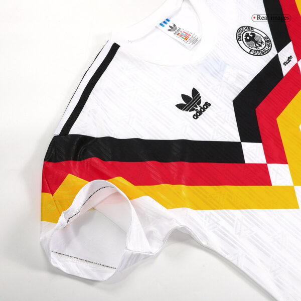 Retro West Germany Home Jersey World Cup 1990 - Image 7