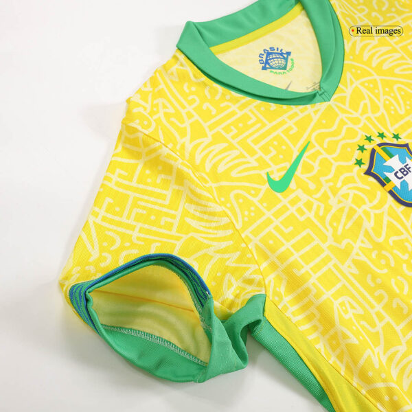 Brazil Home Jersey Player Version Copa America 2024 - Image 10