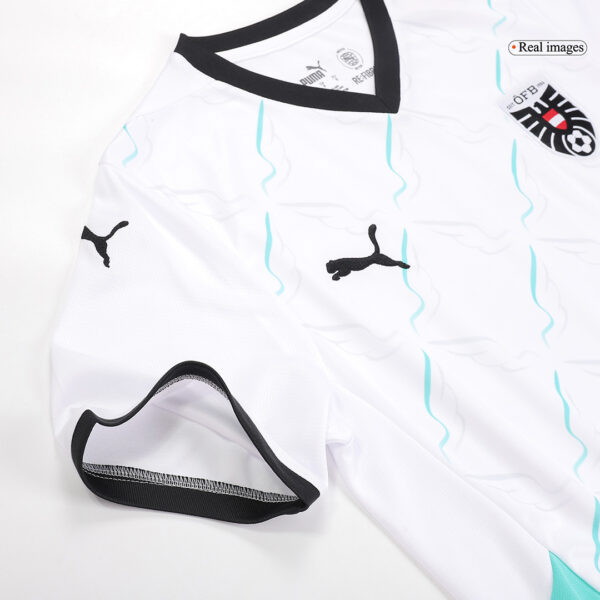 Alaba #8 Austria Away Jersey Euro 2024 - Image 8