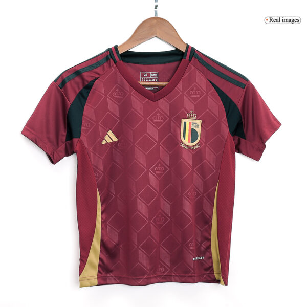 Kids Belgium Home Jersey Kit Euro 2024 - Image 4