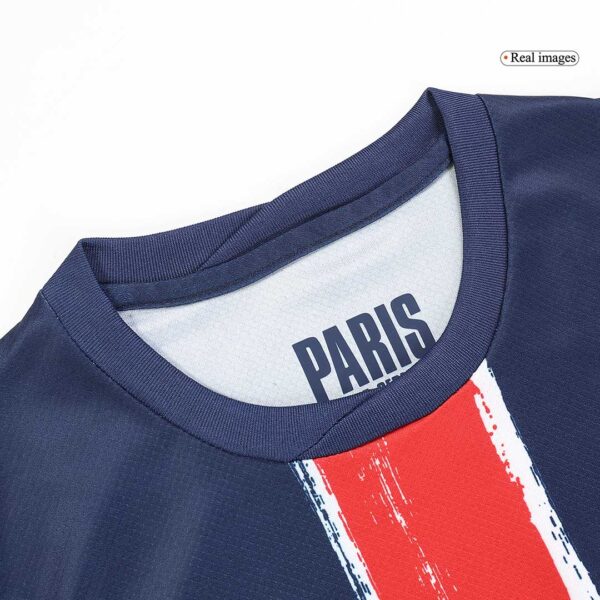 KVARATSKHELIA #7 Kids PSG Home Jersey Kit 2024/25 - Image 9