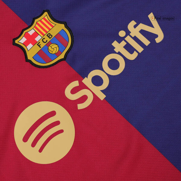 Barcelona Home Long Sleeve Jersey 2024/25 - Image 8