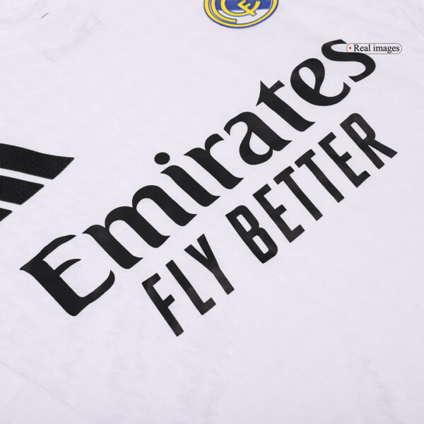 Real Madrid Home Long Sleeve Jersey Player Version 2024/25 - Image 8