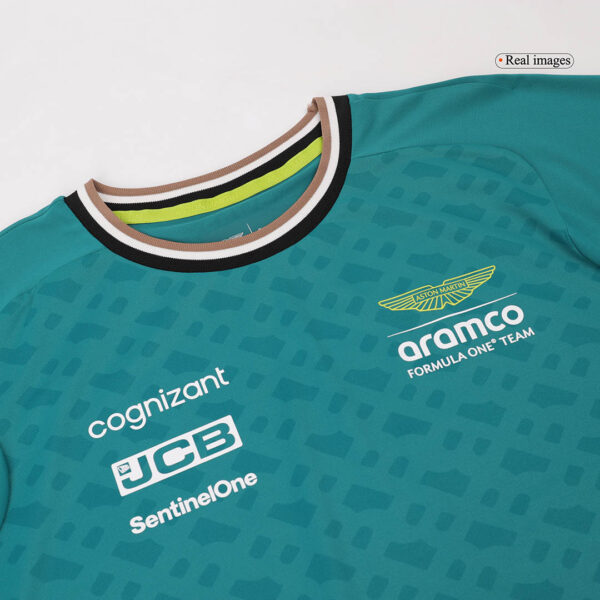 Aston Martin Aramco Cognizant F1 Racing Team Fernando Alonso Driver T-Shirt 2024 - Image 9