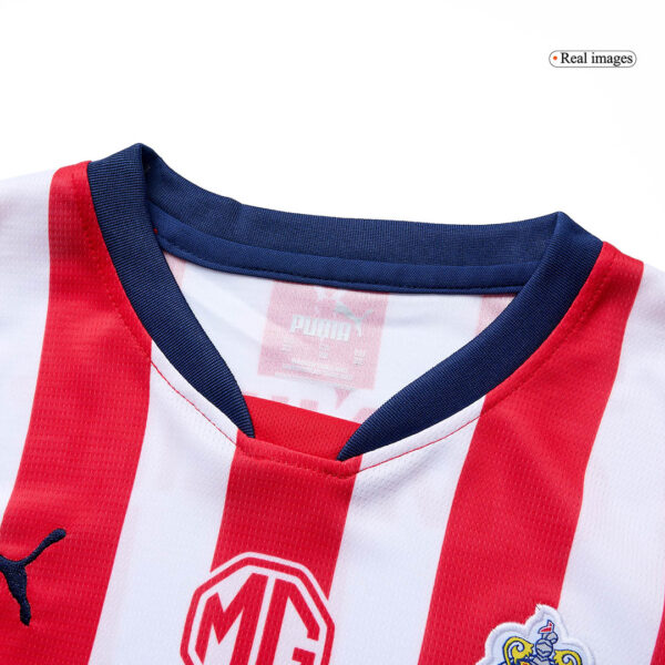 Kids Chivas Home Kit(Jersey+Shorts) 2024/25 - Image 10