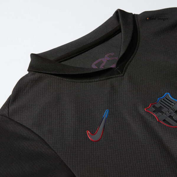 Kids Barcelona Away Spotify Logo Without Text Kit Jersey+Shorts 2024/25 - Image 8