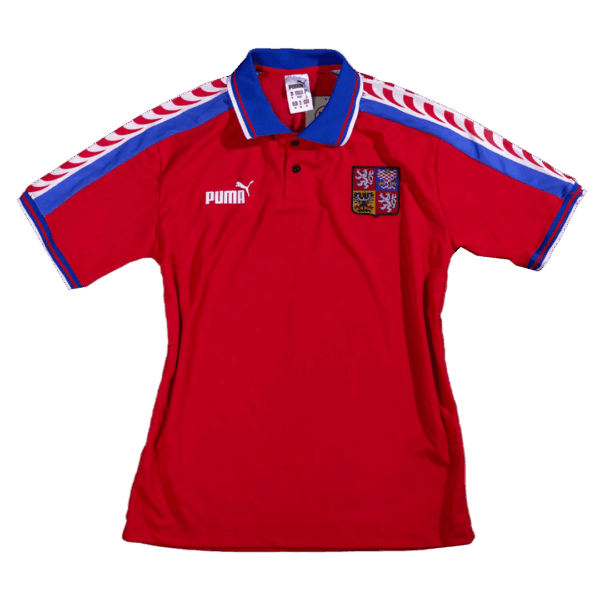 Nedved #4 Czech Republic Home Jersey 1996/98 - Image 4