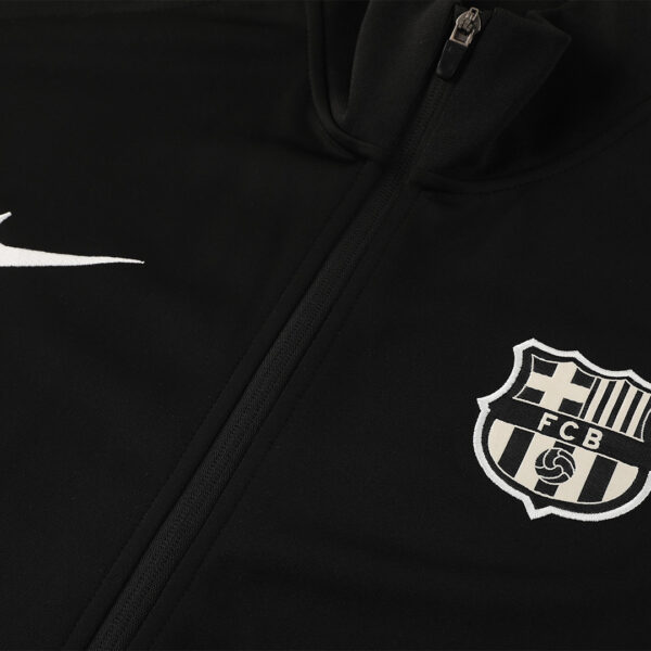 Barcelona Training Jacket Kit (Jacket+Pants) Black 2024/25 - Image 8