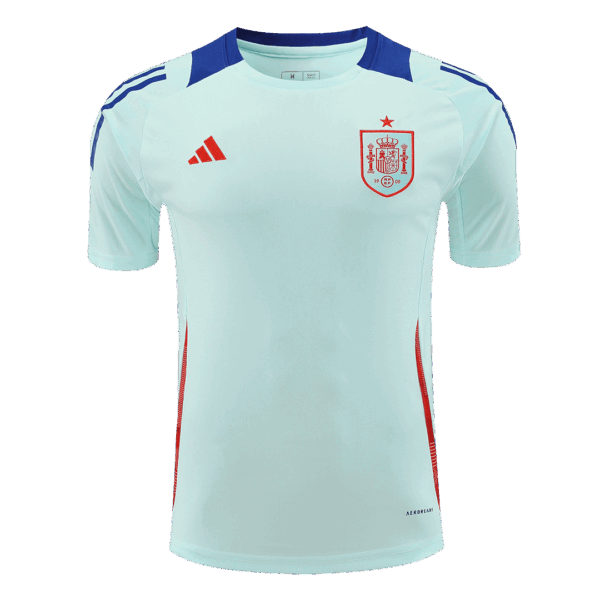 Spain Pre-Match Jersey Kit Green Euro 2024 - Image 4