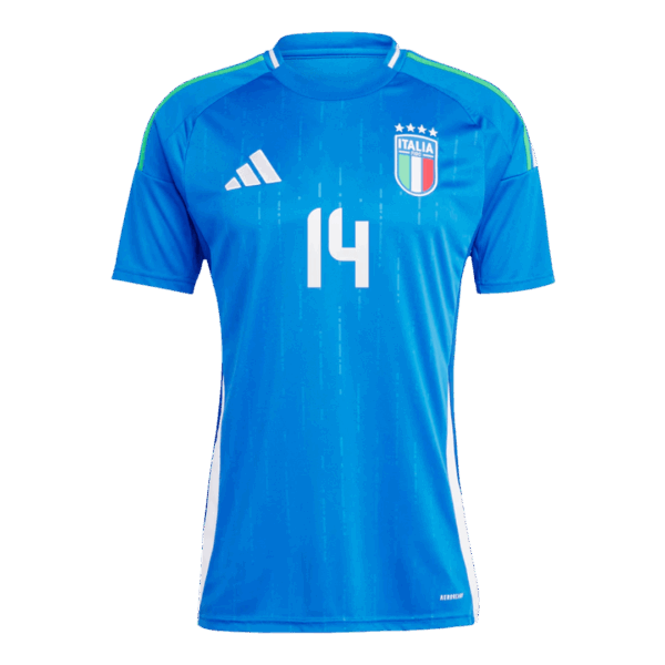 [Super Replica] CHIESA #14 Italy Home Jersey Euro 2024 - Image 3
